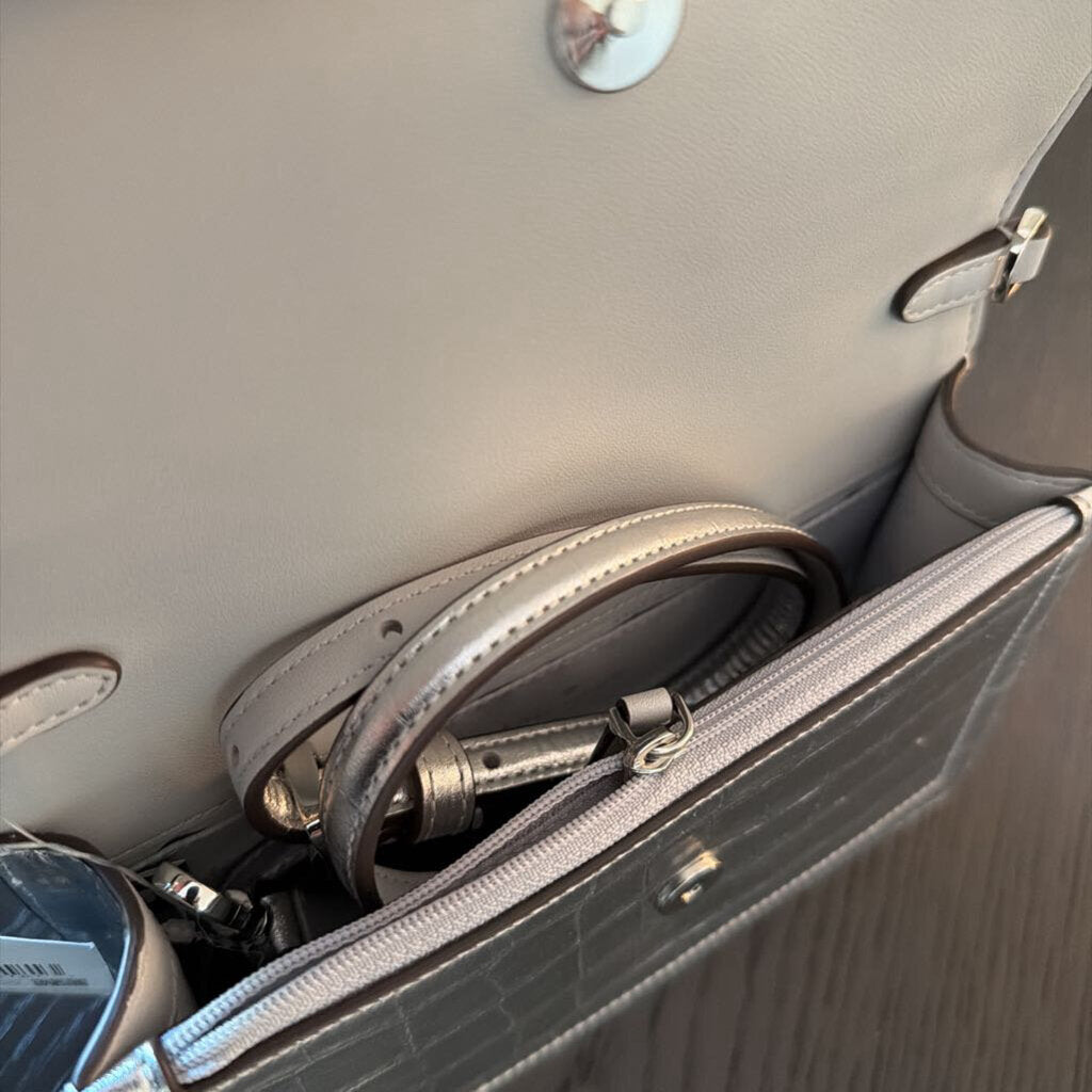 Kate Spade Madison Metallic Croc Crossbody