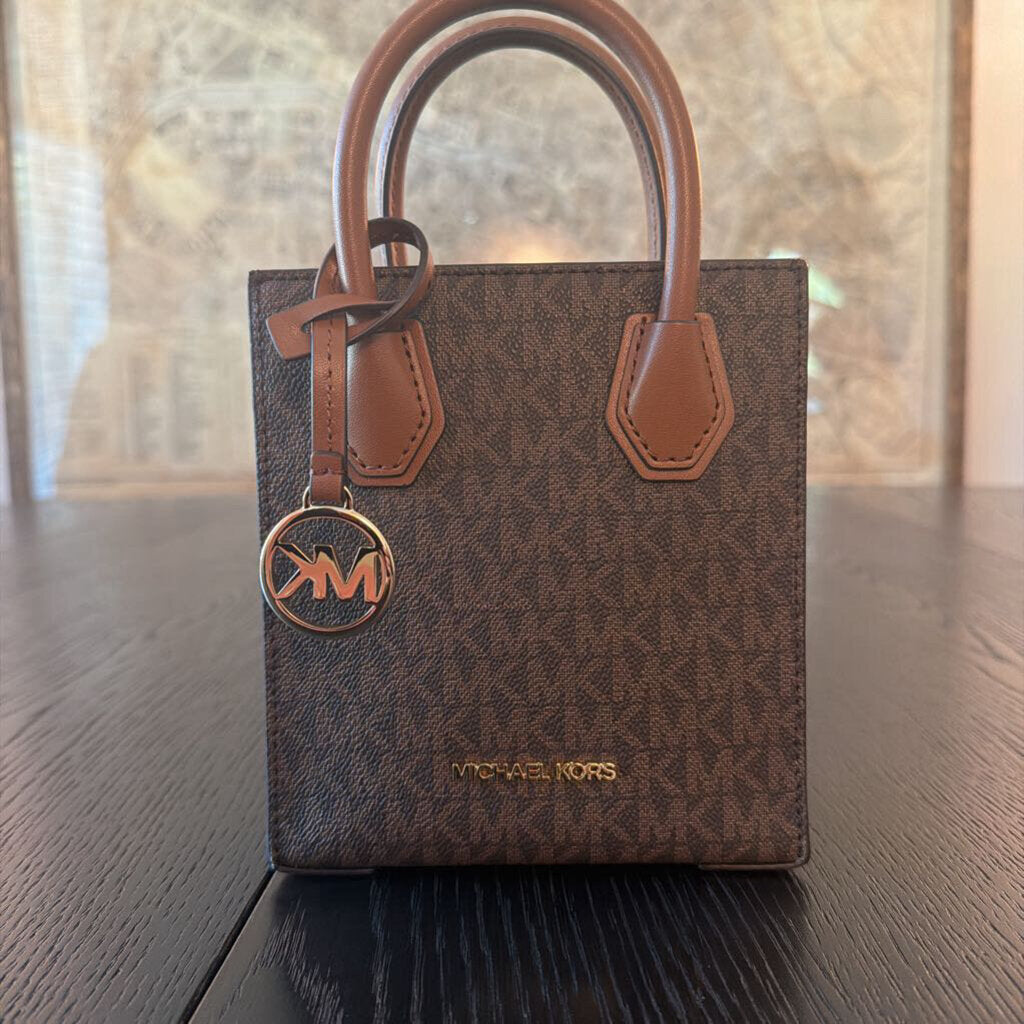 Michael Kors Mercer Extra Small Saffiano Signature Crossbody