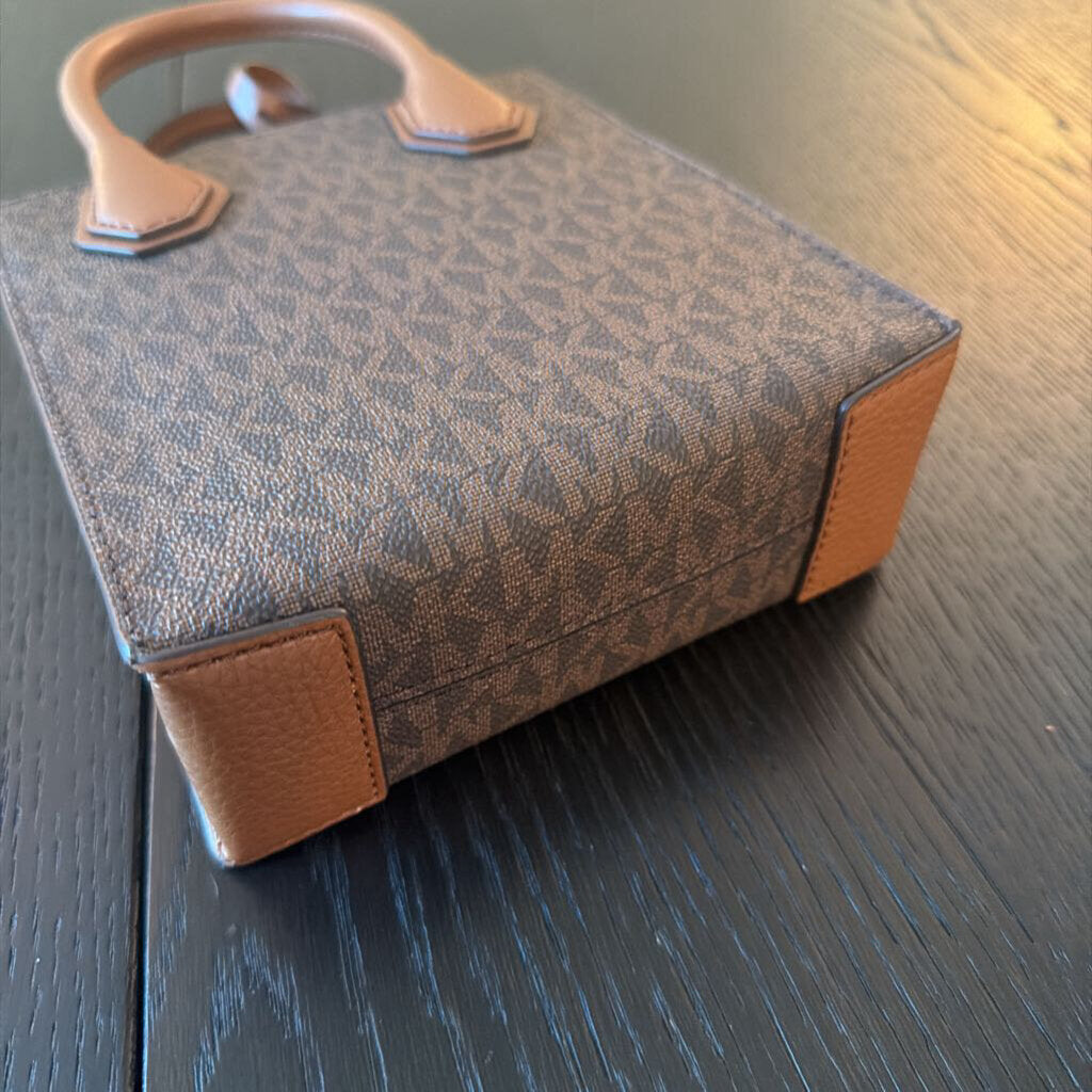 Michael Kors Mercer Extra Small Saffiano Signature Crossbody