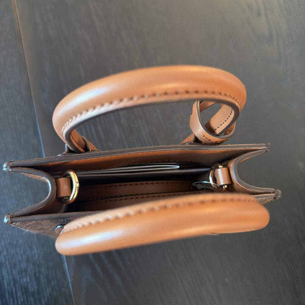 Michael Kors Mercer Extra Small Saffiano Signature Crossbody