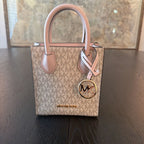 Michael Kors Mercer Extra Small Saffiano Signature Crossbody