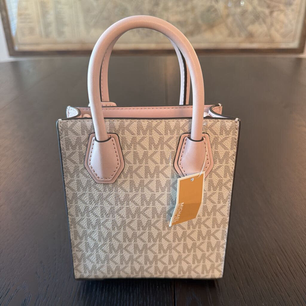 Michael Kors Mercer Extra Small Saffiano Signature Crossbody