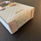 Michael Kors Mercer Extra Small Saffiano Signature Crossbody