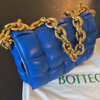 Bottega Veneta Maxi Nintrecciato Paddle Lambskin Shoulder Bag