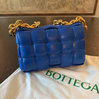 Bottega Veneta Maxi Nintrecciato Paddle Lambskin Shoulder Bag