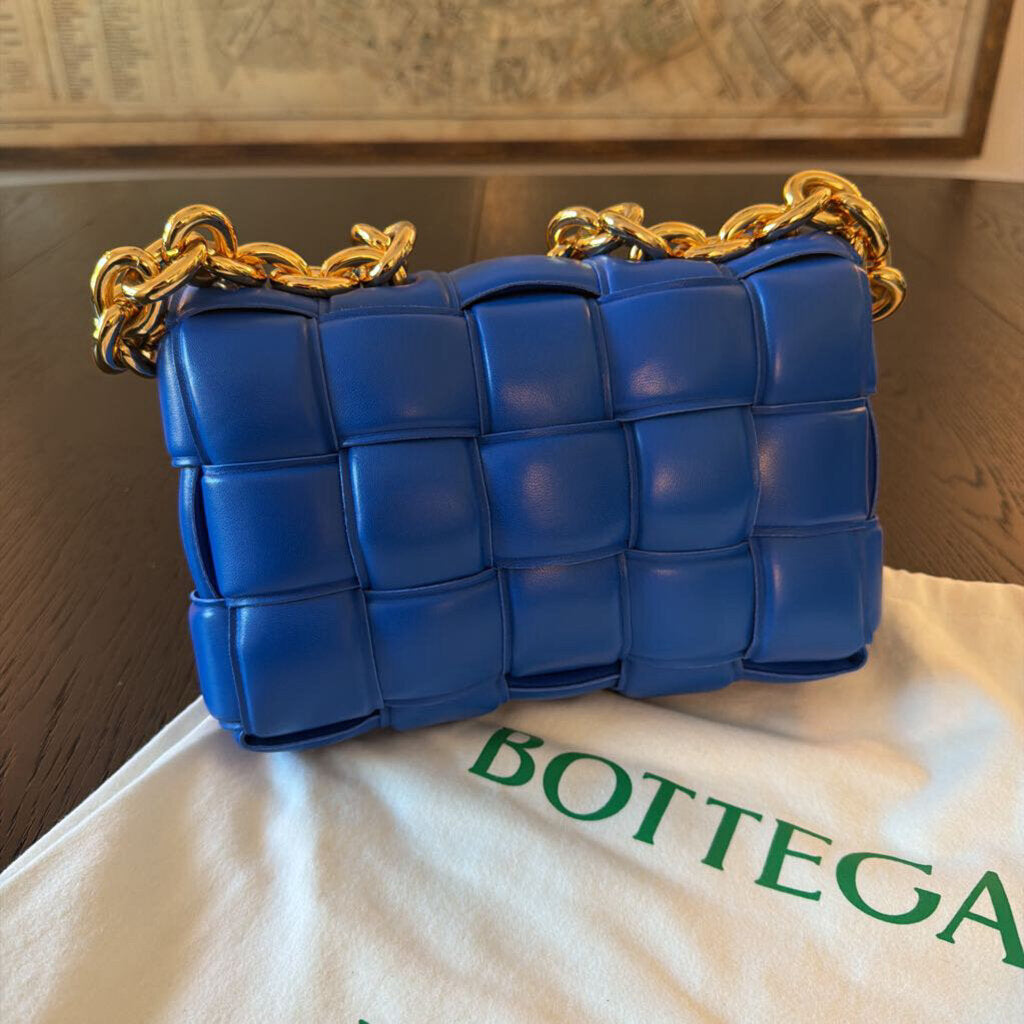 Bottega Veneta Maxi Nintrecciato Paddle Lambskin Shoulder Bag