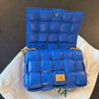 Bottega Veneta Maxi Nintrecciato Paddle Lambskin Shoulder Bag