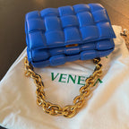 Bottega Veneta Maxi Nintrecciato Paddle Lambskin Shoulder Bag