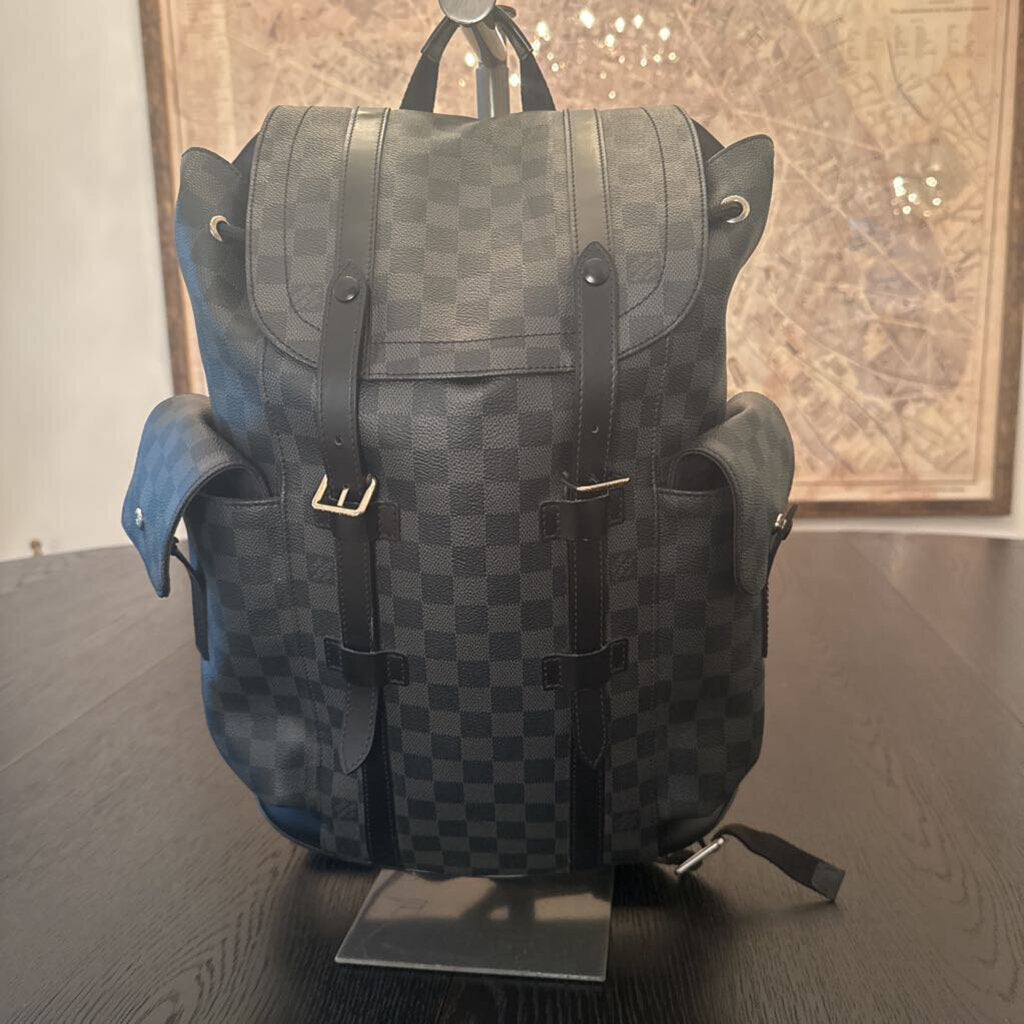 Louis Vuitton Christopher Graphite Backpack