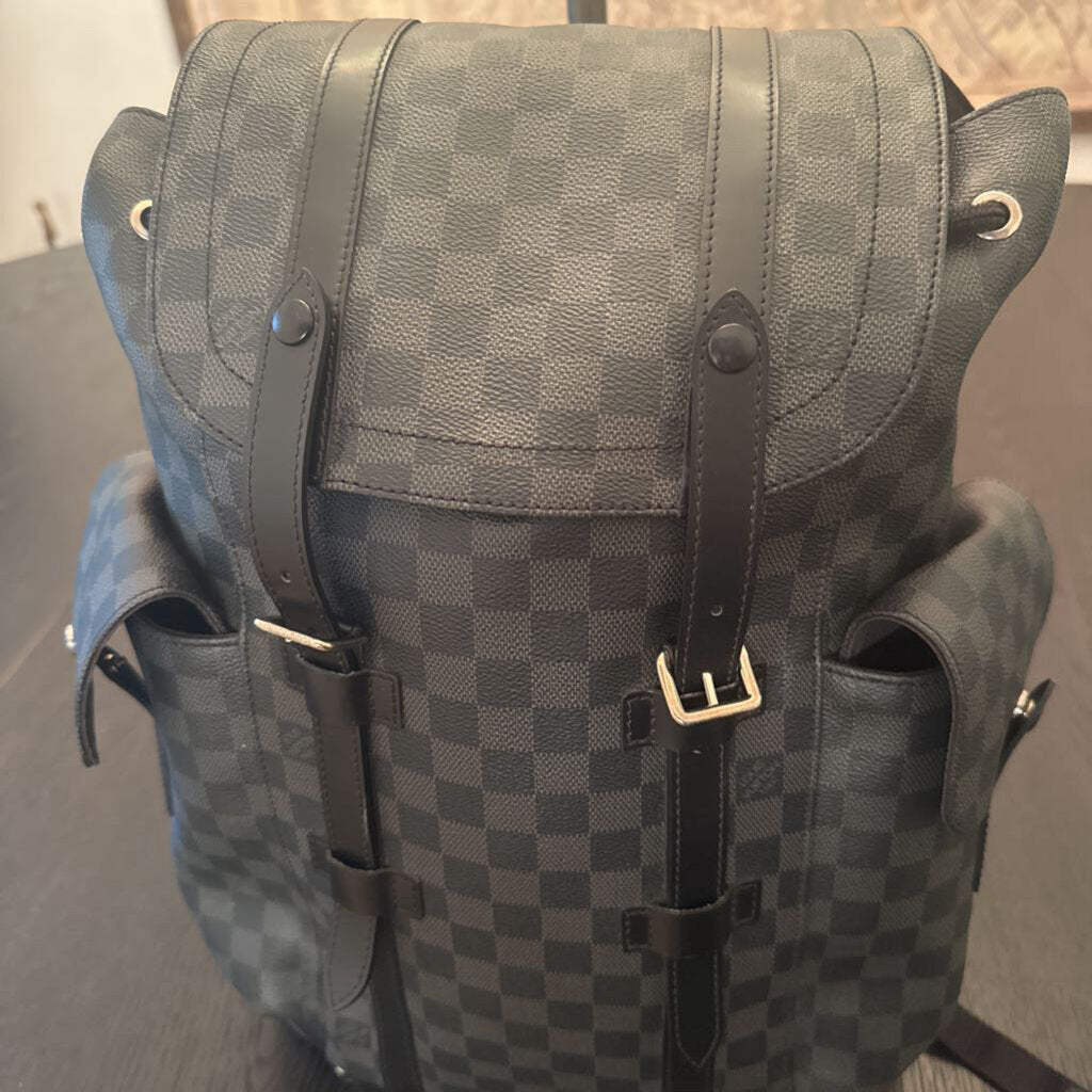 Louis Vuitton Christopher Graphite Backpack