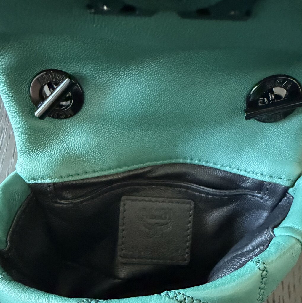 MCM Mini Travia Quilted crossbody