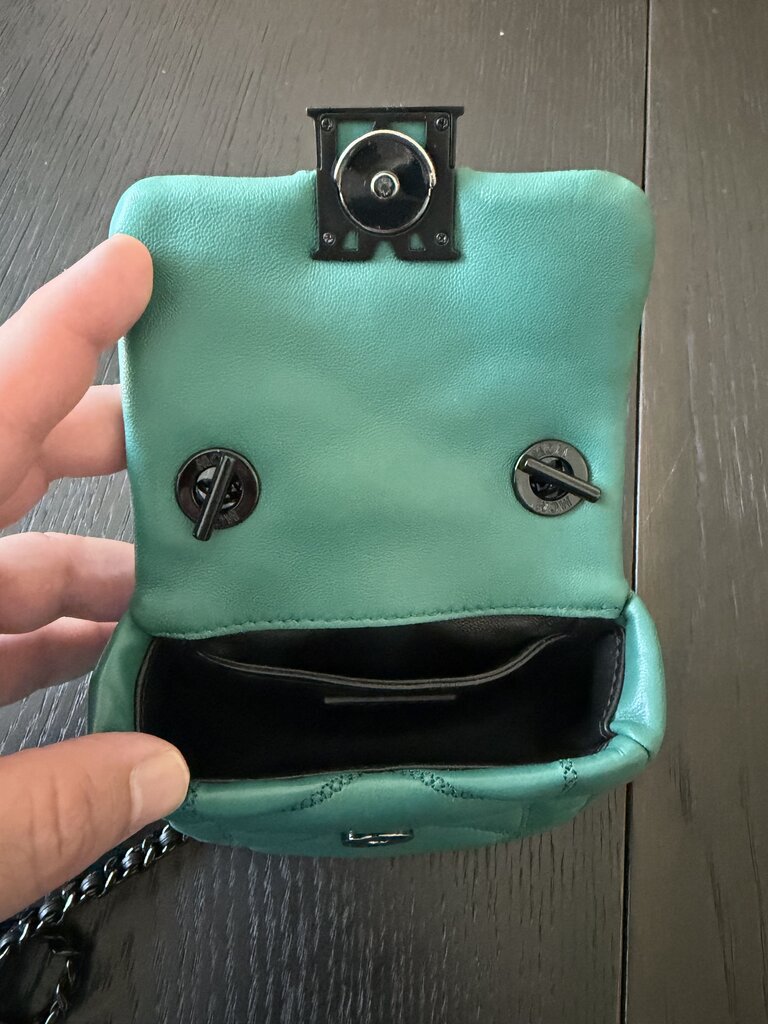 MCM Mini Travia Quilted crossbody