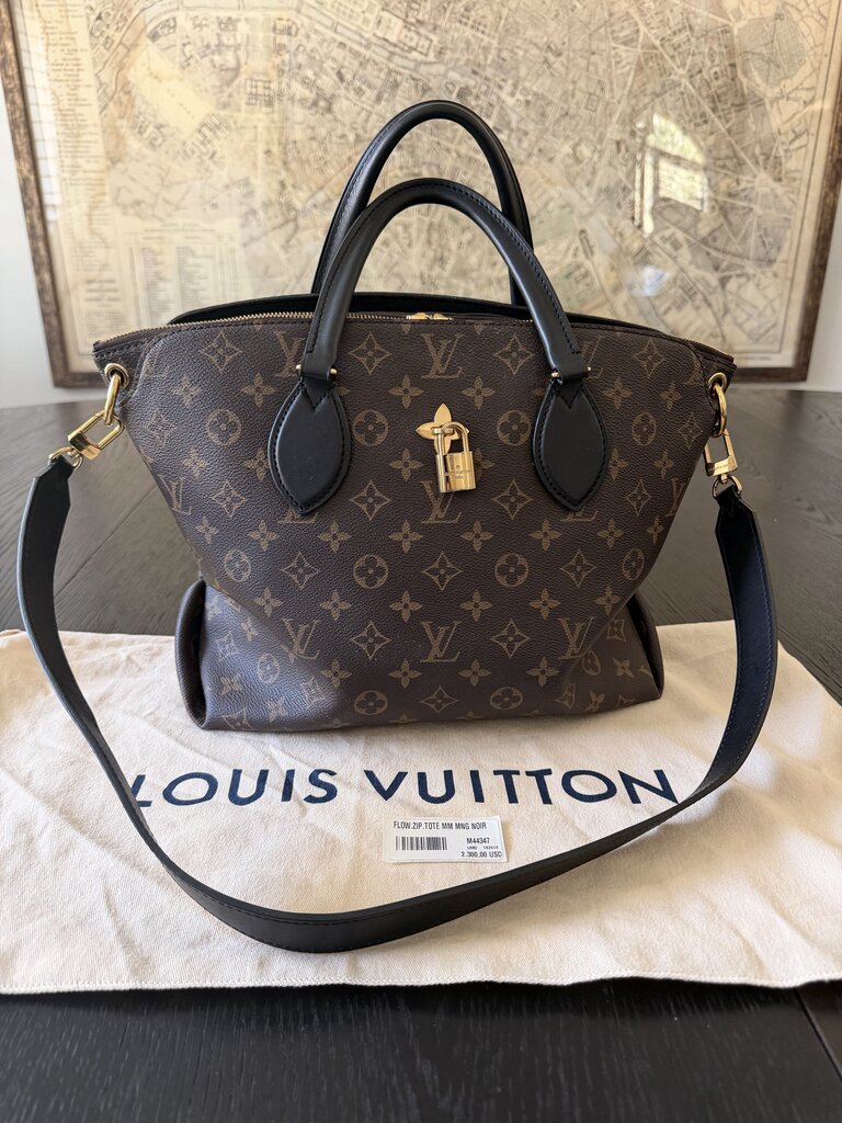 Louis Vuitton Flower Zipped MM Tote