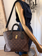 Louis Vuitton Flower Zipped MM Tote