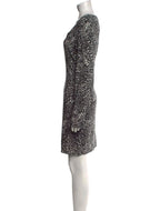 Diane von Furstenberg Printed Mini Dress
