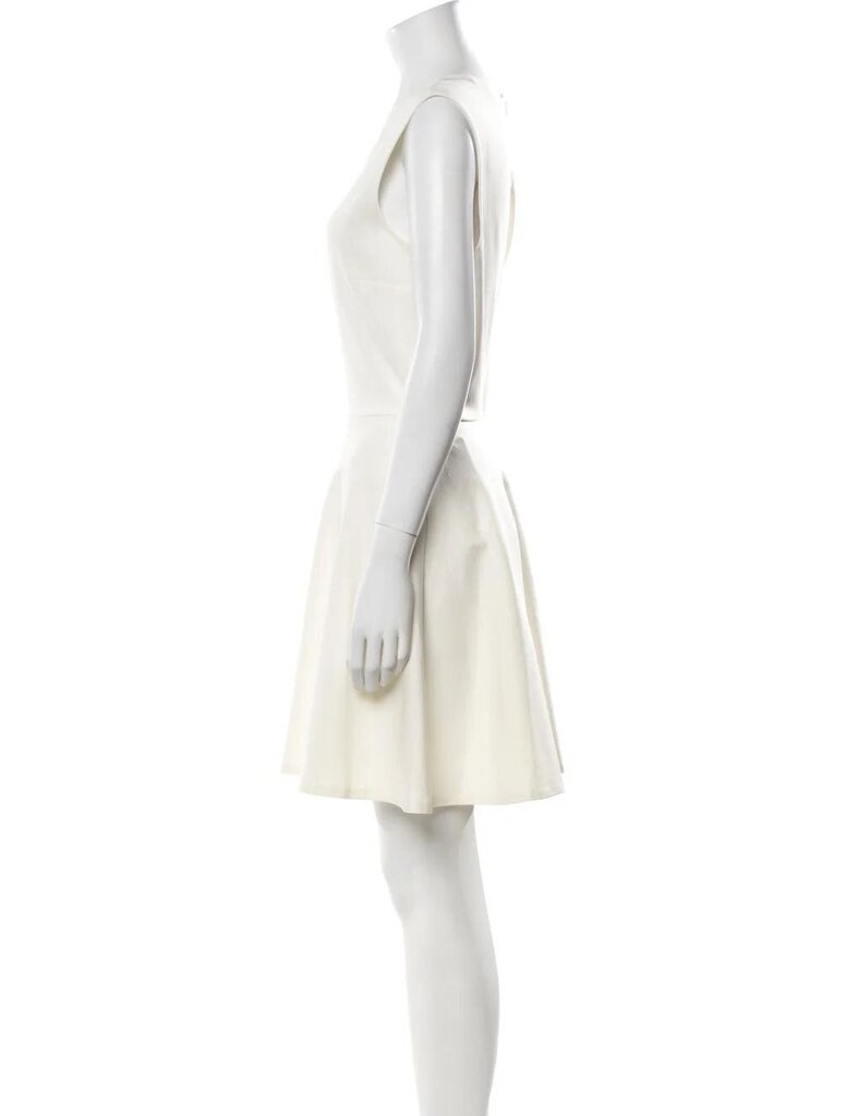 Diane von Furstenberg Scoop Neck Mini Dress