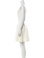 Diane von Furstenberg Scoop Neck Mini Dress