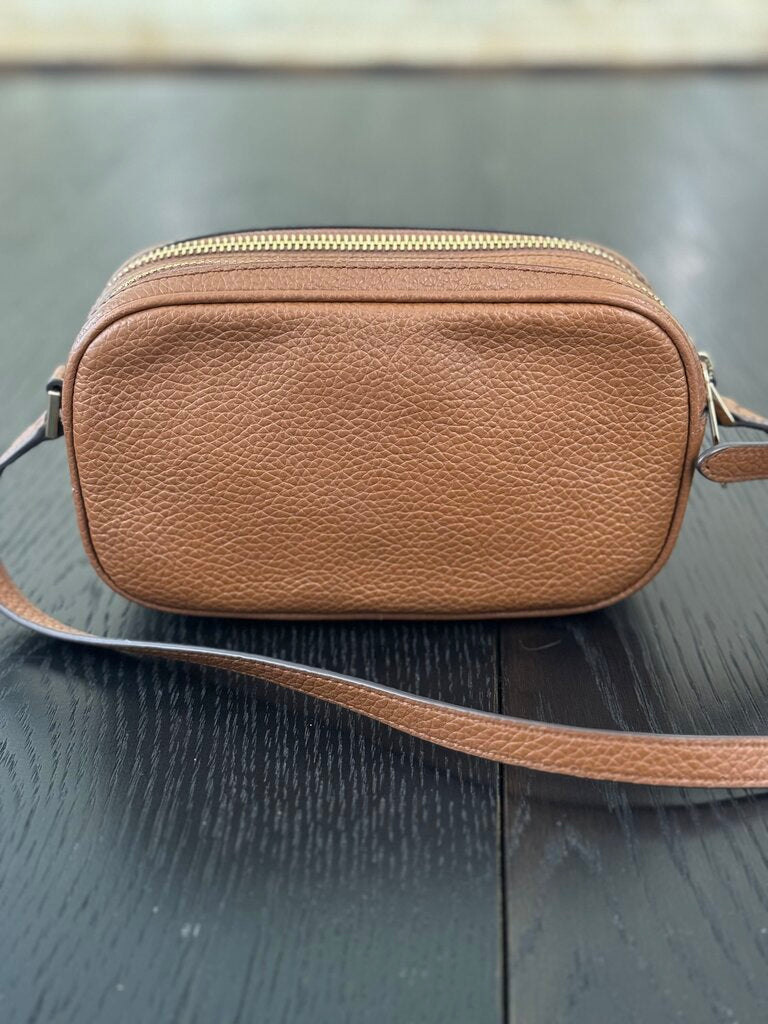 Michael Kors Pebbled Dbl Zip Camera Bag