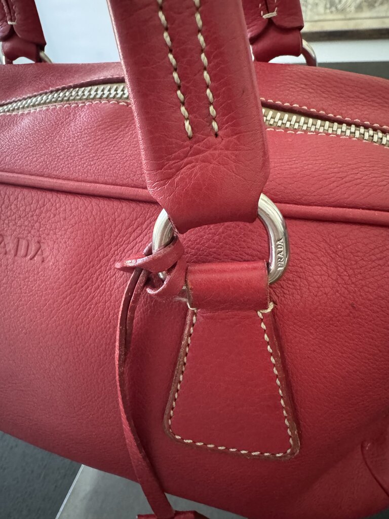 Prada Soft Leather Satchel