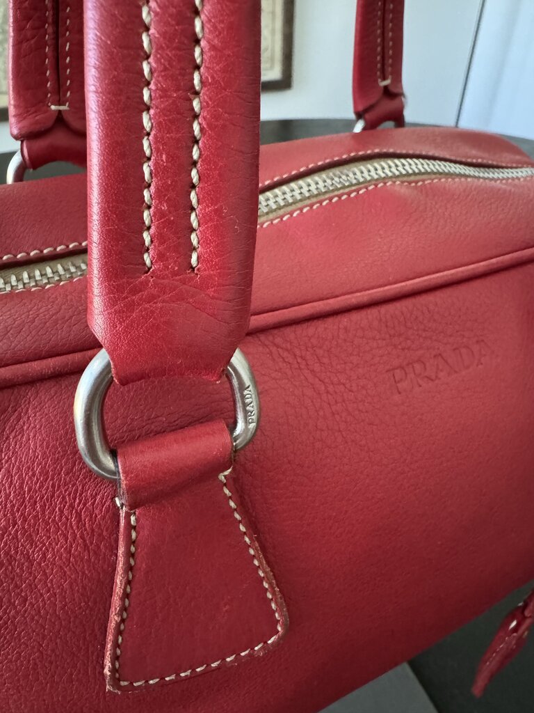Prada Soft Leather Satchel