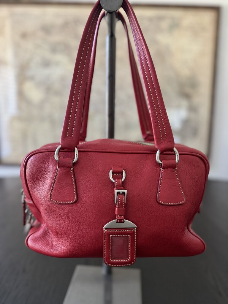 Prada Soft Leather Satchel