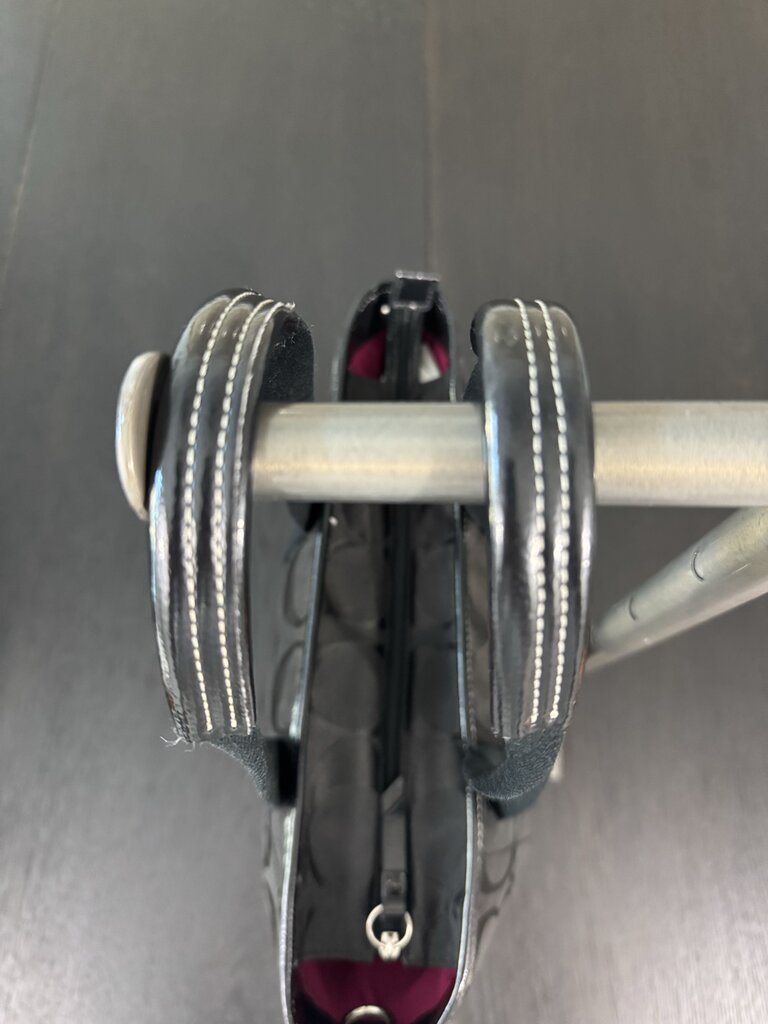 Coach Monogram Zip Tote