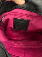 Coach Monogram Zip Tote