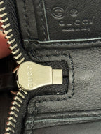 Gucci Microguccissma Zip Around Wallet