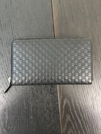 Gucci Microguccissma Zip Around Wallet