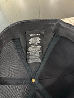 Gucci Adjustable Snake Monogram Cap