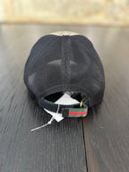 Gucci Adjustable Snake Monogram Cap