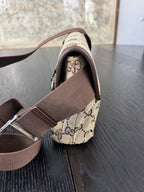 Gucci Monogram Canvas Bree Waist Belt