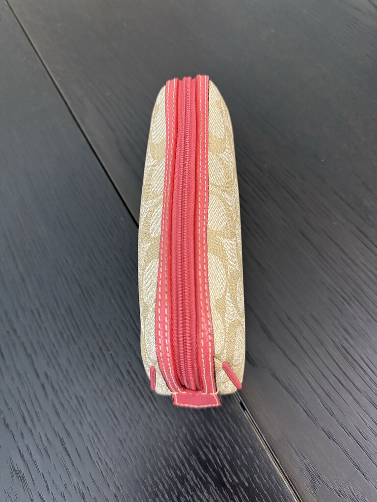 Coach Zip Monogram Pouch