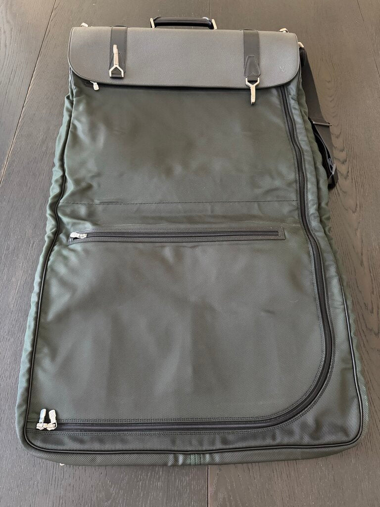 Louis Vuitton Taiga Travel Garment Bag Aldoise Canvas Epi Trim