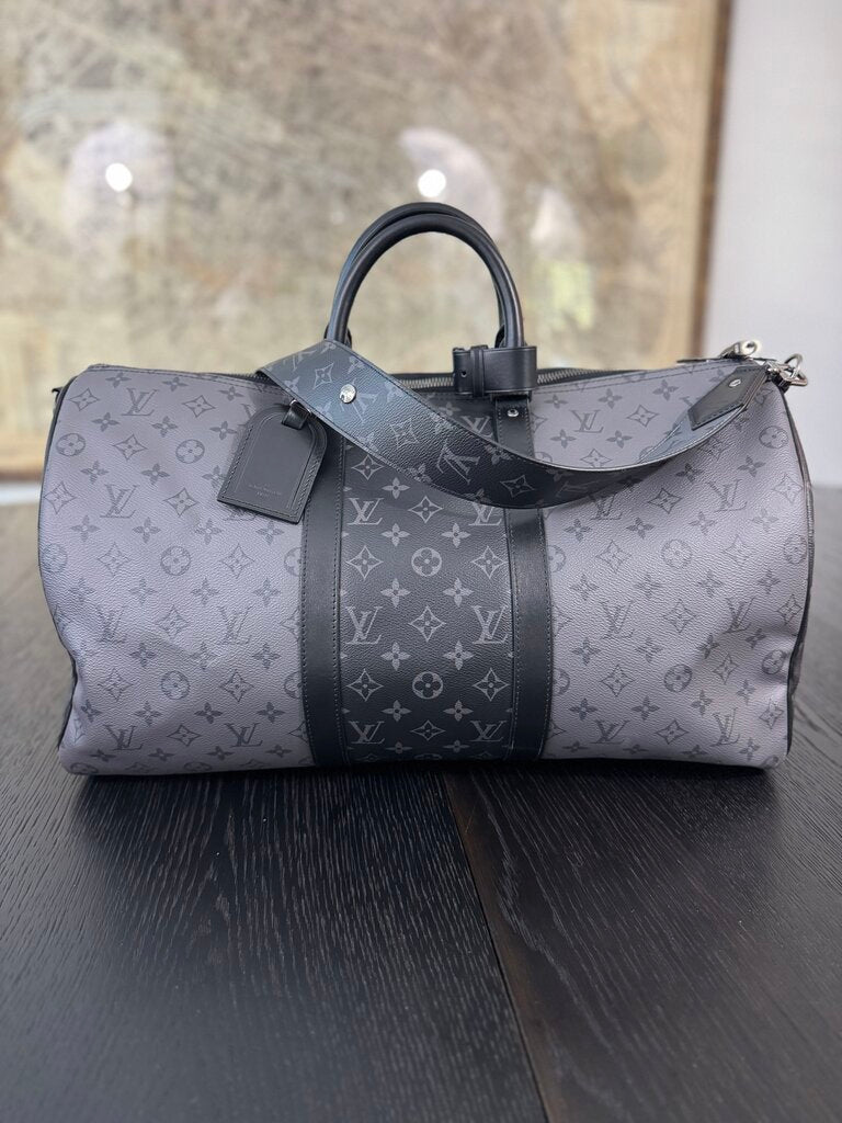 Louis Vuitton Reverse Monogram Eclipse Keepall Bandouliere