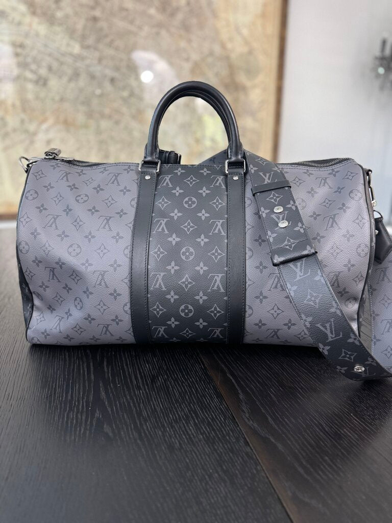 Louis Vuitton Reverse Monogram Eclipse Keepall Bandouliere