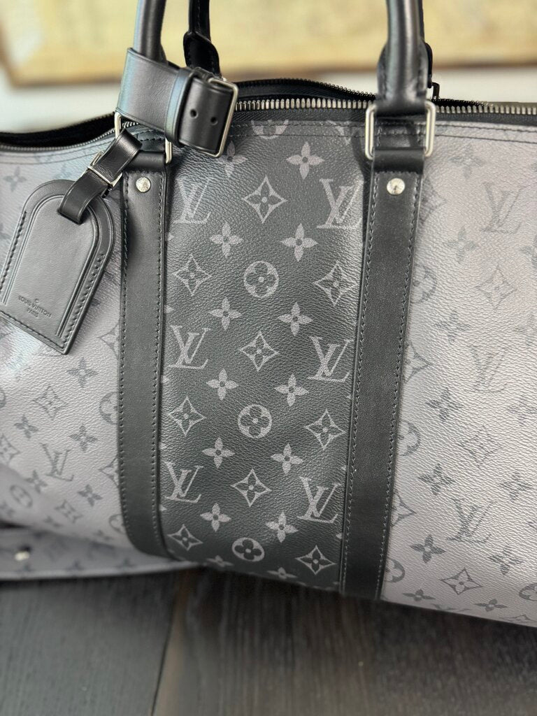 Louis Vuitton Reverse Monogram Eclipse Keepall Bandouliere