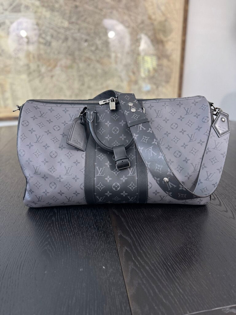 Louis Vuitton Reverse Monogram Eclipse Keepall Bandouliere