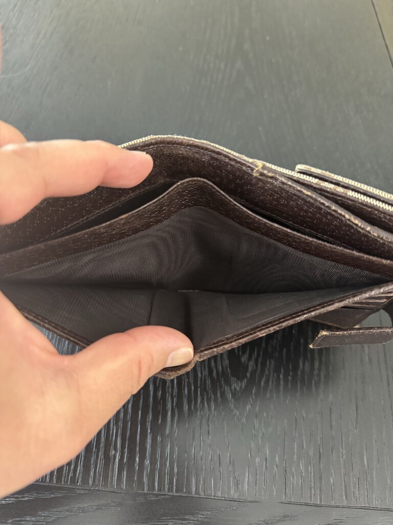 Gucci Canvas Monogram Wallet