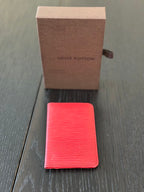 Louis Vuitton Epi Card Holder