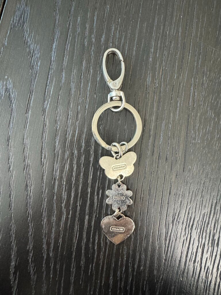 Coach Butterfly Keychain
