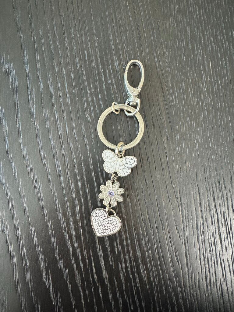 Coach Butterfly Keychain