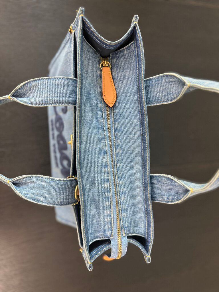 Coach Denim Tote