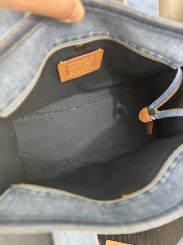 Coach Denim Tote