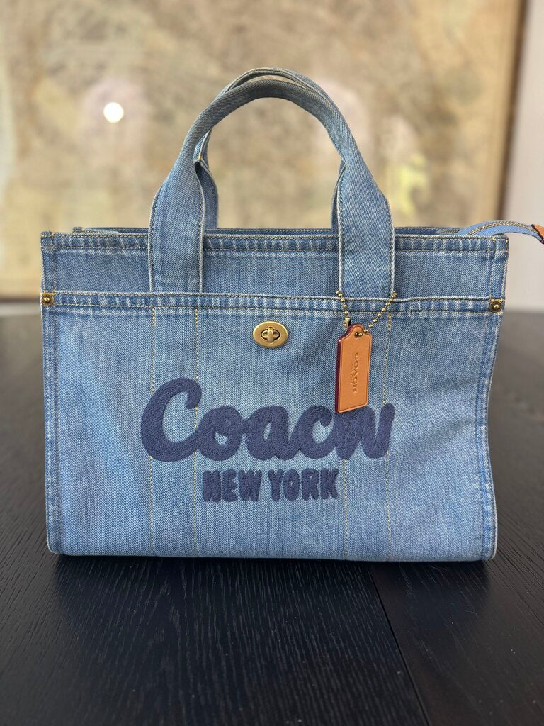 Coach Denim Tote