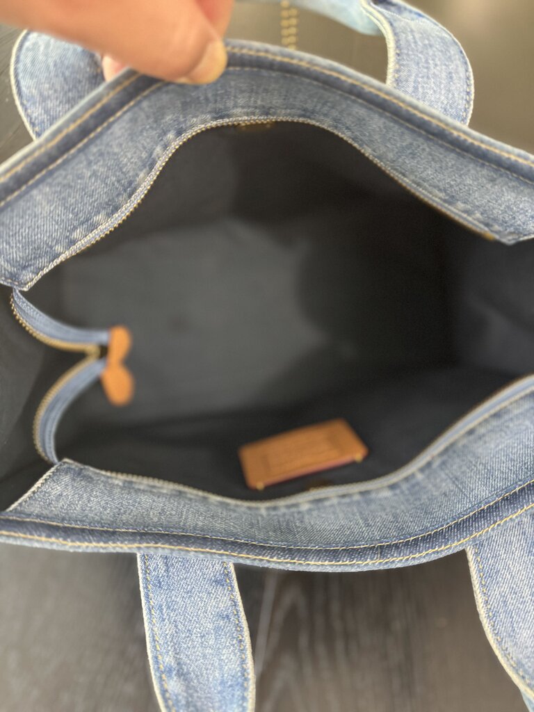 Coach Denim Tote