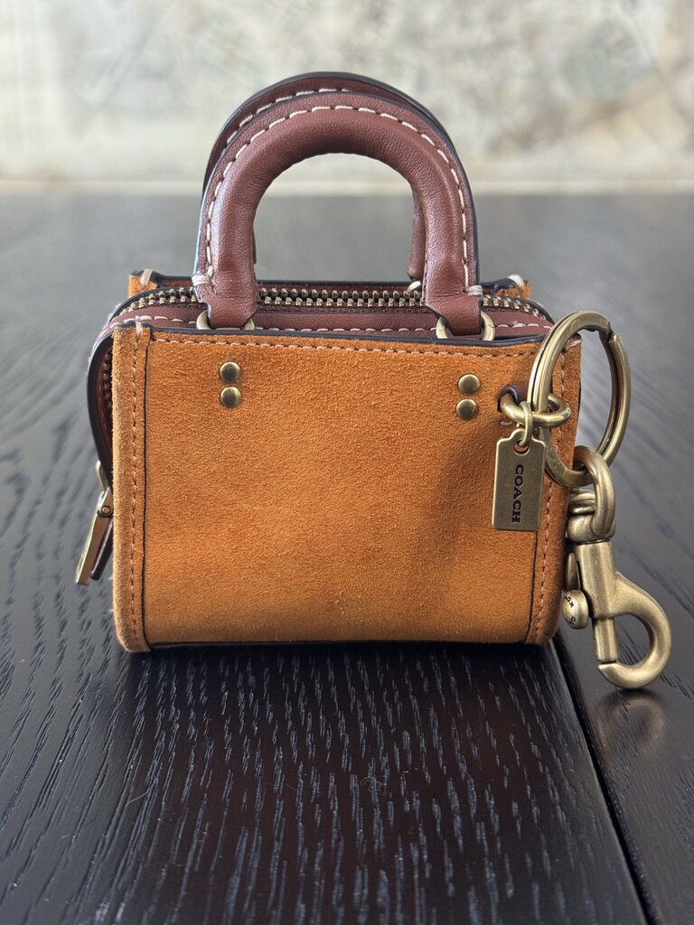 Coach Mini Rouge Keychain