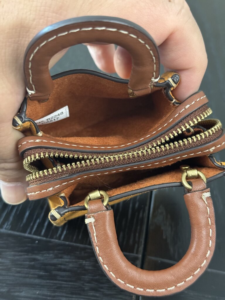 Coach Mini Rouge Keychain