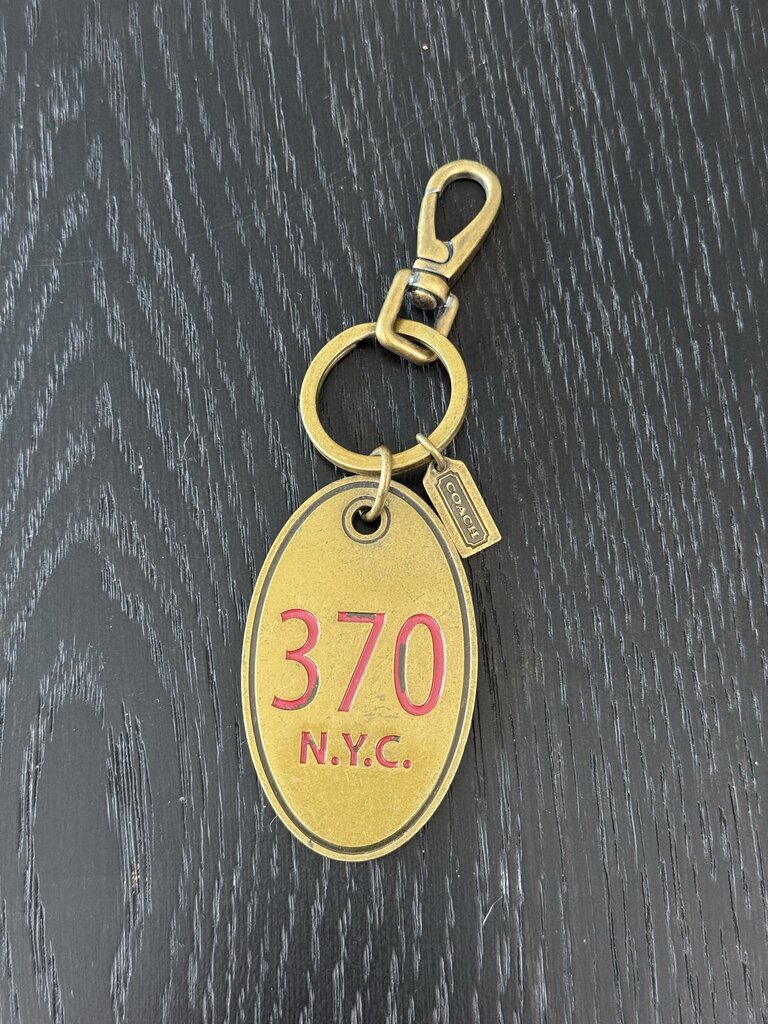 Coach 370 Bag Charm