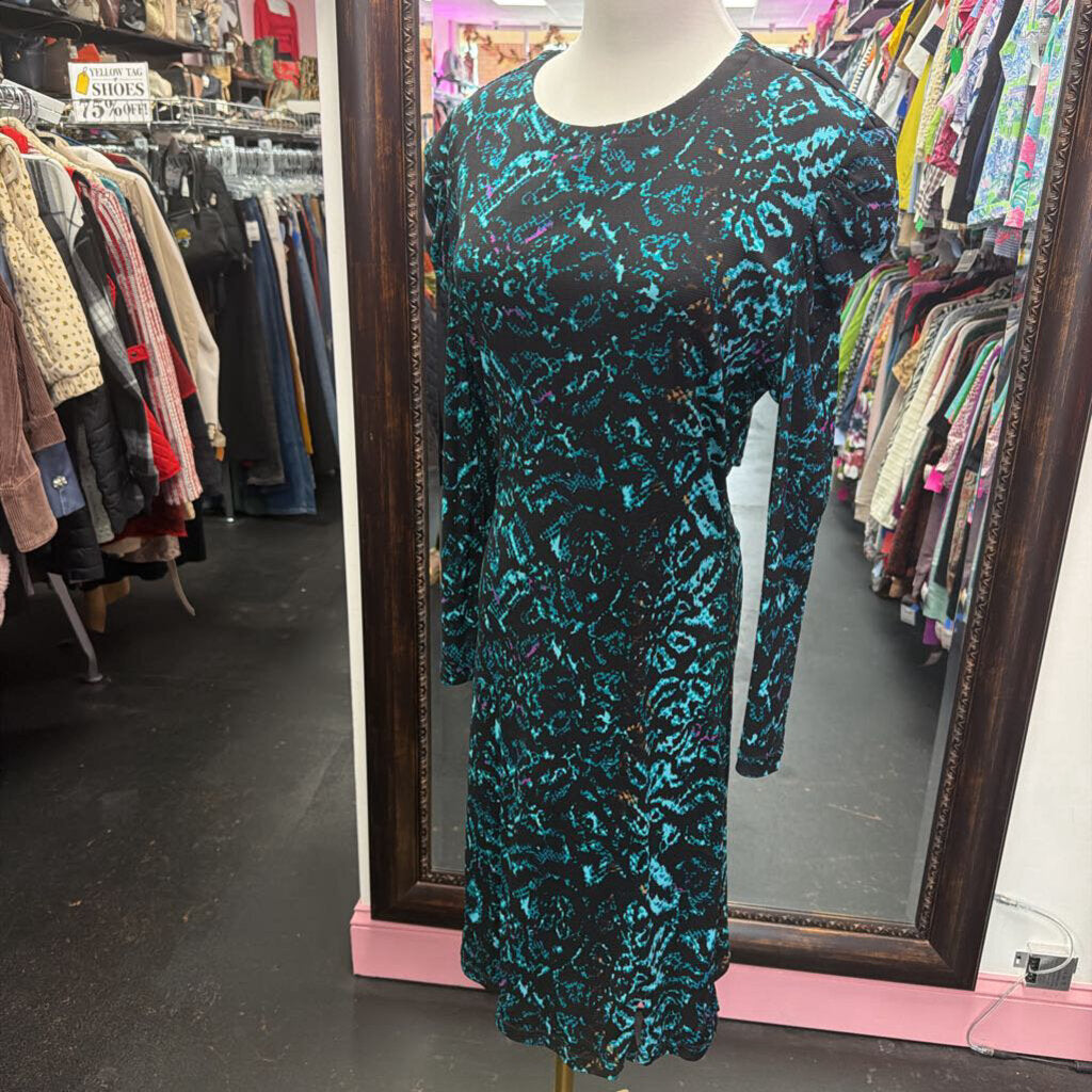 LG L/S Geo Patterned Dress